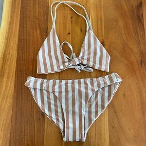 June swimwear bikini bottom and top small